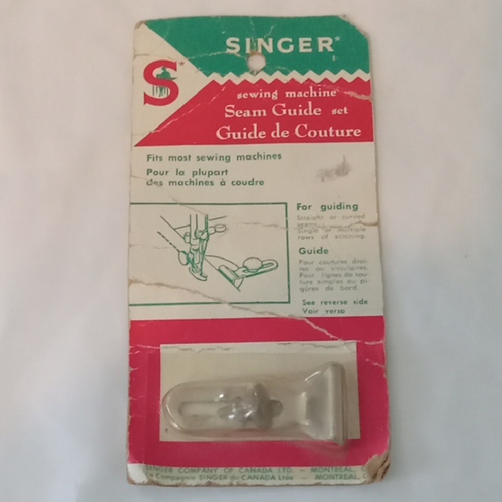 Vintage Singer Sewing Machine Seam Guide